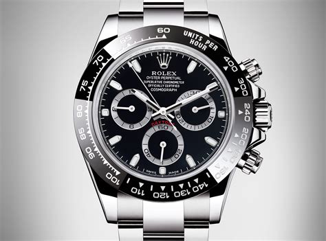 rolex daytona black face stainless steel price|Rolex daytona value chart.